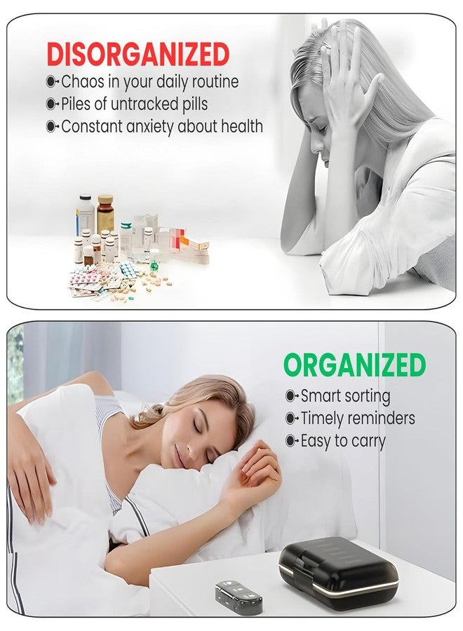 Nityasiddh Pill Organizer Weekly PillOrganizer 3 Times a Day Pill Box 7Day Medicine Organizers for 7 Days Daily Pill Organizer Travel - Image 4